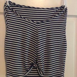 Crop top front tie